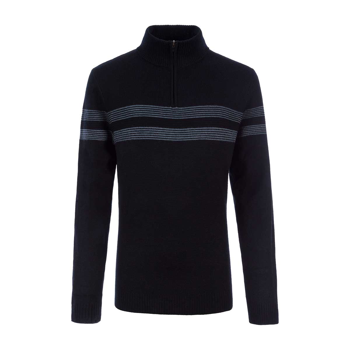 Fera Meister Russell Sweater Men's in Black and Heather Grey